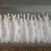 Styrofoam balls reacting to different sound frequency